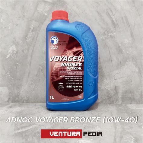 Jual ADNOC VOYAGER BRONZE SPECIAL 10W 40 API SL 1L Shopee Indonesia