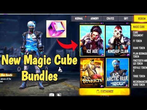 Free Fire New Upcoming Magic Cube Bundles FF New Event 2021 YouTube