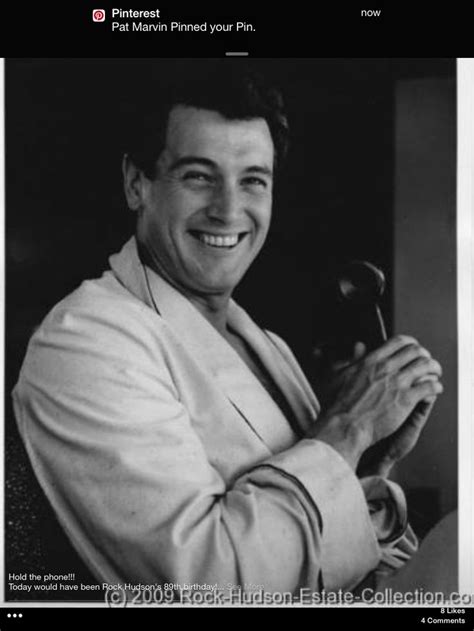 Épinglé sur Rock Hudson 1925 1985