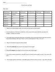 Kami Export Crime Scene Lab Results Answers Pdf Name Crime Scene