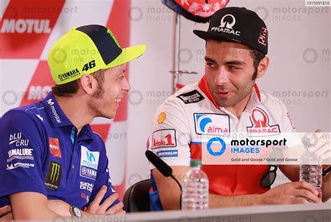 Valentino Rossi Yamaha Factory Racing Danilo Petrucci Pramac Racing