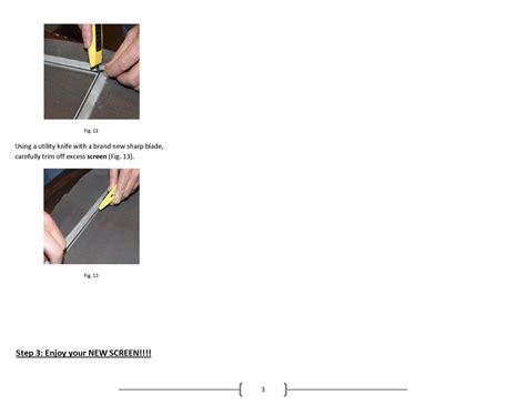 How to Assemble An Unassembled Window Screen