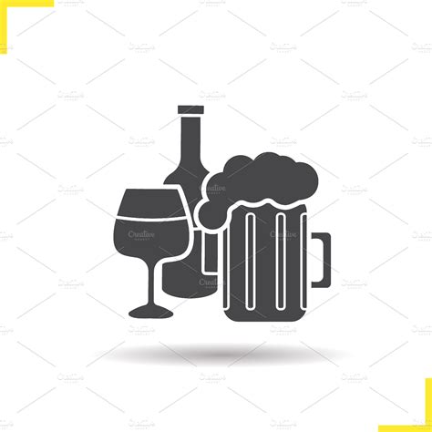 Alcohol Icon Vector ~ Icons ~ Creative Market