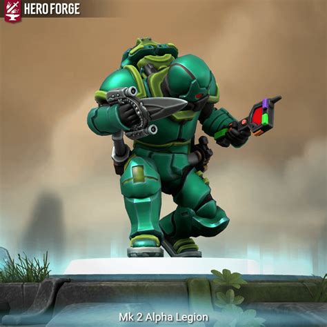 Mk 2 Space Marines Updated (all Legions) : r/HeroForgeMinis