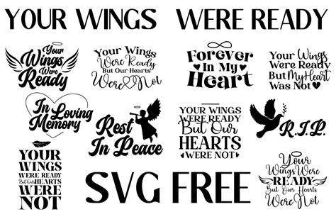 Your Wings Were Ready SVG Free Graphic by Free Graphic Bundles ...