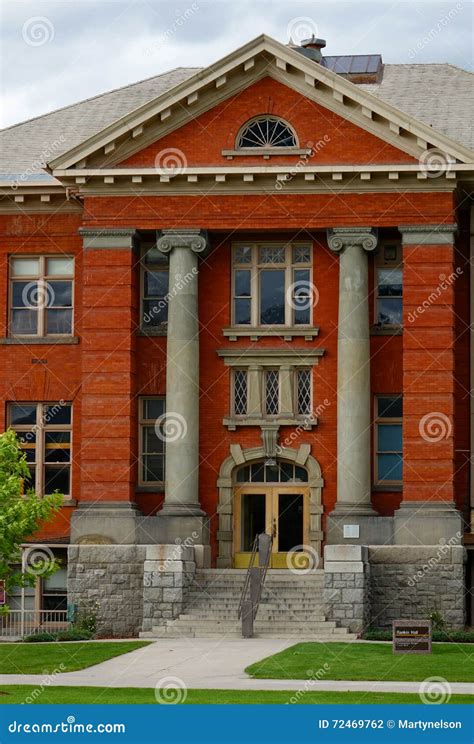 Rankin Hall In Montana Since 1909 Stock Photo Image Of Building