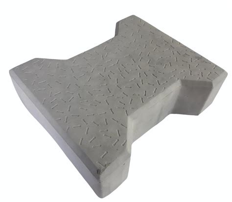 Grey I Shape Concrete Paver Block Dimensions X Mm Lxw