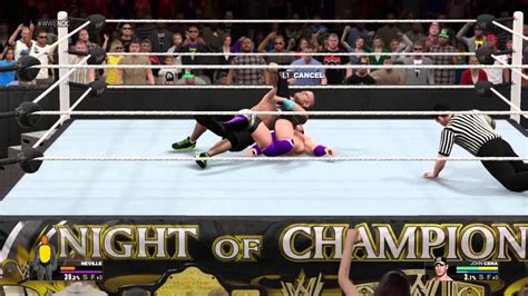 Wwe 2k15 Universe Mode Night Of Champions Highlights And Main Event