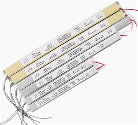 Fuente De Controlador Ultradelgada Para Perfil De Tira Led V W