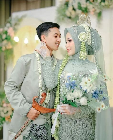 Baju Wedding Sage Green Pernikahan Tema Pernikahan Pengantin