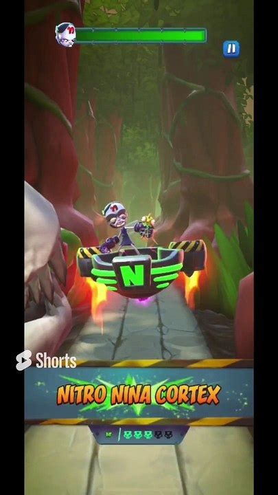 Nitro Nina Cortex Battle Run Gameplay On Dino Might Crash Bandicoot