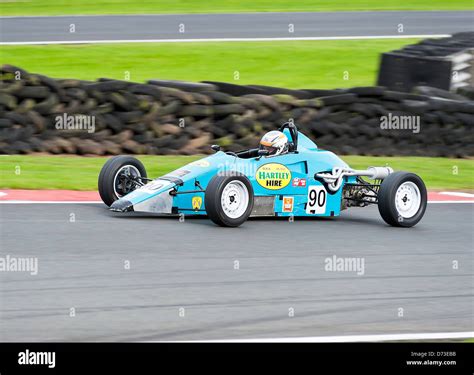 Van Dieman Rf90 Formula Ford 1600 Racing Car In Race At Oulton Park