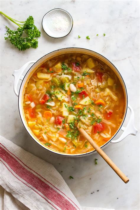 Rustic Potato Cabbage And White Bean Soup The Simple Veganista