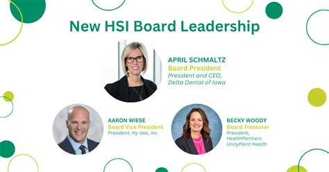 Iowa Healthiest State Initiative Announces New Board Leadership — Iowa ...