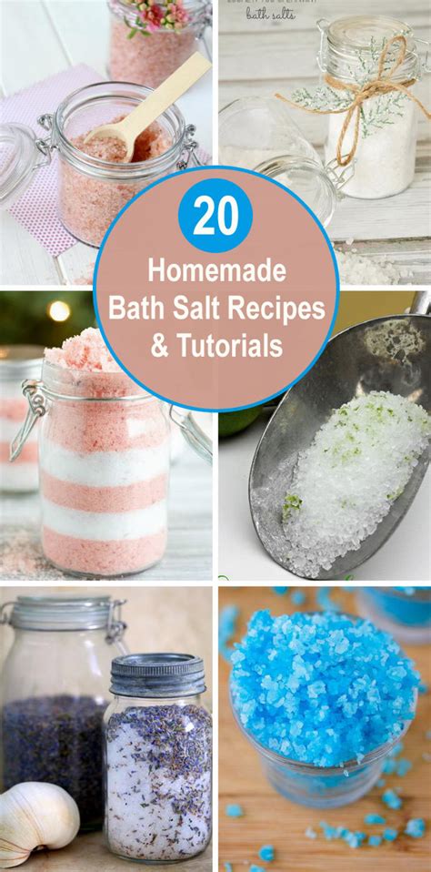 Homemade Bath Salt Recipes & Tutorials | Styletic