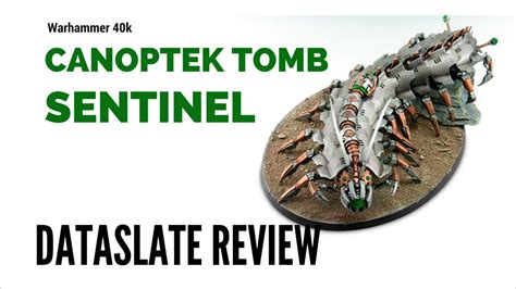 Warhammer 40k Tomb Sentinel Necron Review Youtube