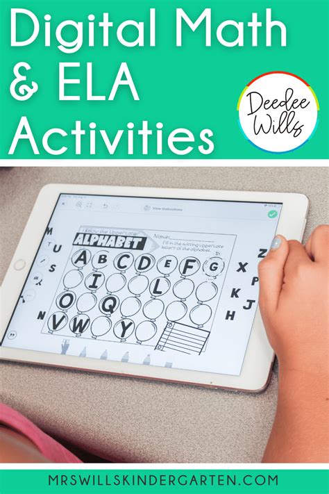 Digital Activities for Kindergarten & First Grade