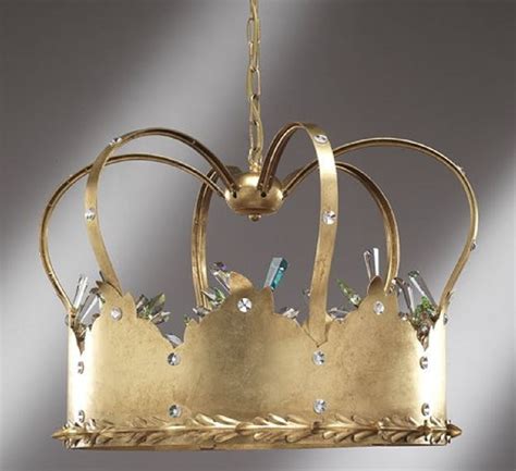 Casa Padrino luxury baroque LED chandelier crown gold multicolored Ø