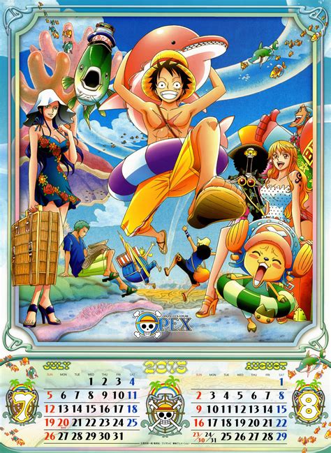 Calendário One Piece 2015 | One Piece Ex