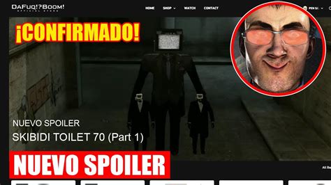 NUEVO SPOILER DE SKIBIDI TOILET 70 ES FILTRADO POR DAFUQBOOM SALE