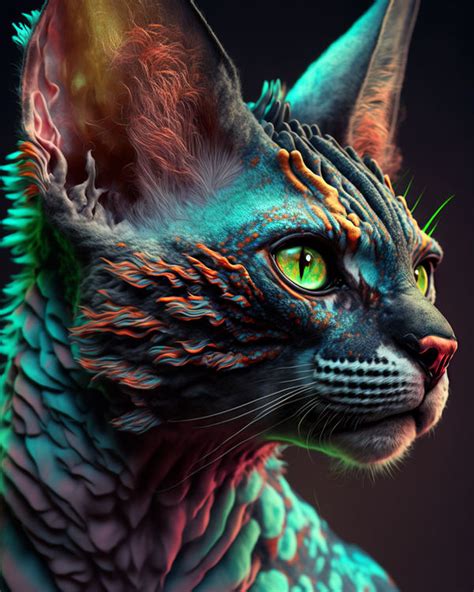 Dragon Cat by generatedcreations on DeviantArt