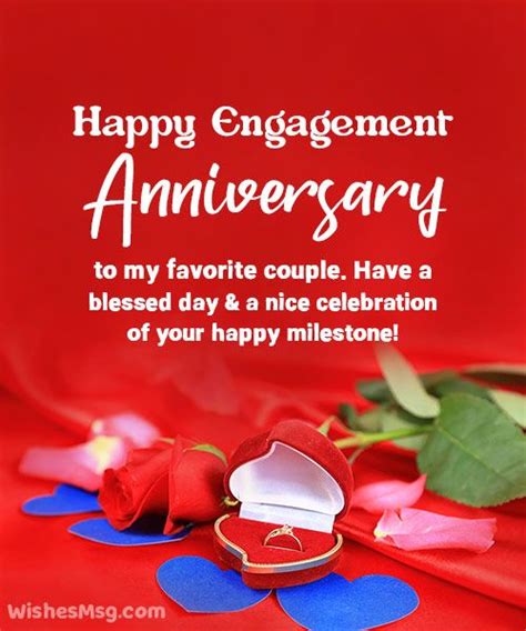 Engagement Anniversary Wishes And Quotes