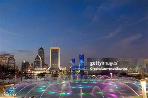 Jacksonville Skyline Night Photos and Premium High Res Pictures - Getty ...