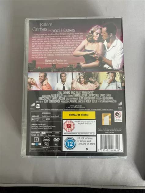 Moonlighting Complete Series To Dvd Bruce Willis Cybill Hepherd