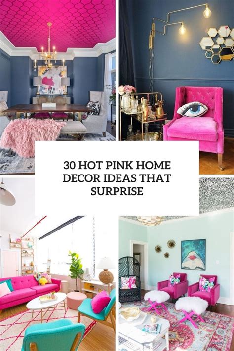 30 Hot Pink Home Decor Ideas That Surprise DigsDigs, 44% OFF