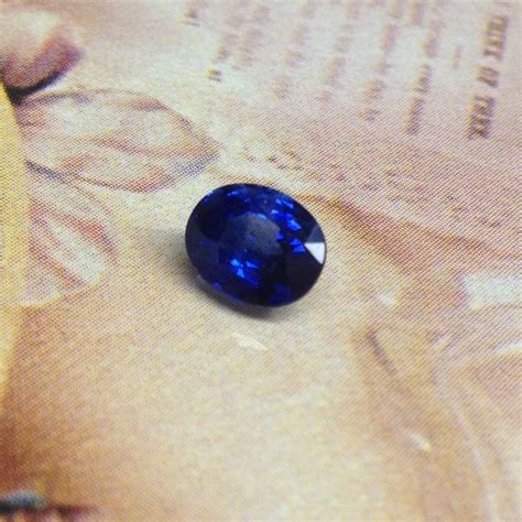 Certified Natural Royal Blue Sapphire 649x525m Oval Corundum Etsy