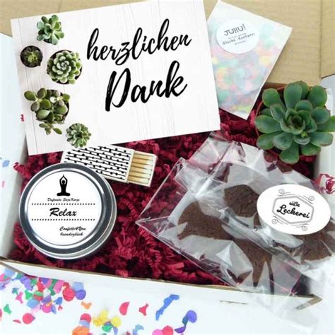 Danke Für Die Gute Zusammenarbeit Geschenkpaket Confetti4you