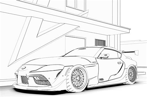 Cool Car Coloring Sheets Coloring Pages