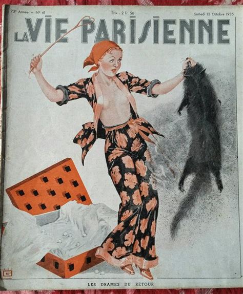 Georges Léonnec 1881 1940 Les Drames Du Retour La Vie Parisienne