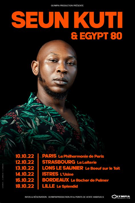 Seun Kuti Egypt 80 Olympia Production