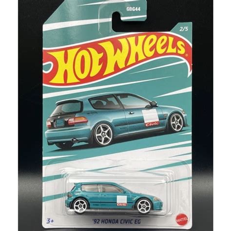 78車庫 現貨 1 64 Hot Wheels 風火輪 喜美 本田 Honda civic 6 eg6 蝦皮購物