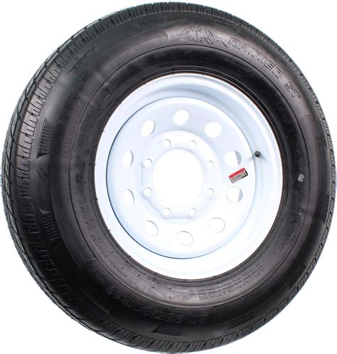 Amazon ECustomrim Radial Trailer Tire On Black Rim ST235 80R16