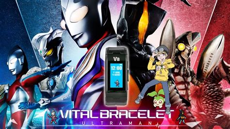 Vital Bracelet Characters Ultraman 55th Edition Unboxing And Gameplay