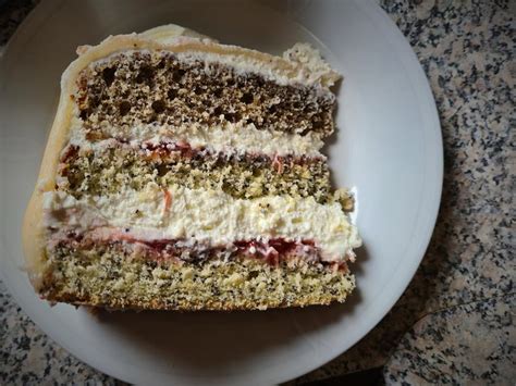 Mohn Marzipan Torte Rezept Mit Bild Kochbar De