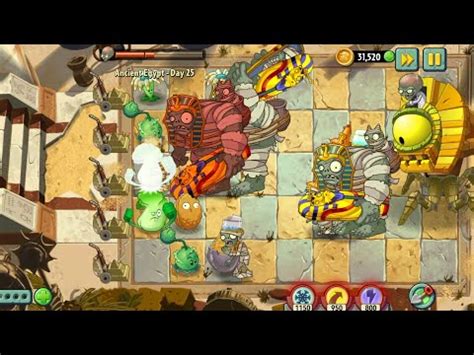 Pvz Gameplay Asmr Boss Level Dr Zomboss Day Ancient Egypt