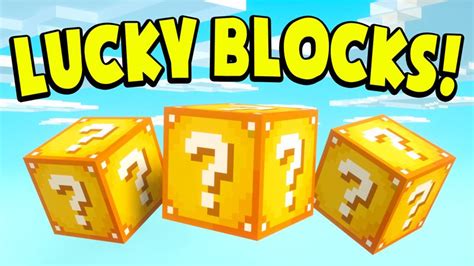 Lucky Blocks By Chunklabs Minecraft Marketplace Map Minecraft