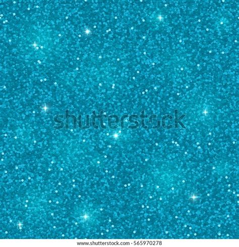 Blue Glitter Seamless Pattern Vector Stock Vector Royalty Free