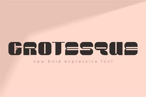 Grotesque Font + Cyrillic Version on Behance