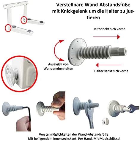 Wandhalterung Classic TSMC 210 EVO Wandkonsole Belastbar Bis 210kg