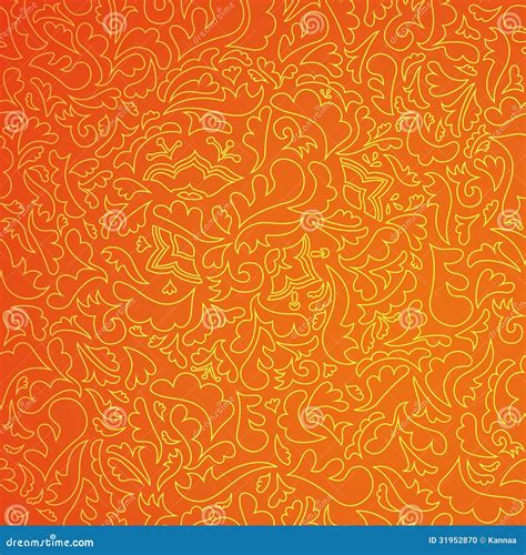 Orange Pattern Background. Wallpaper. Background Vector Illustration ...