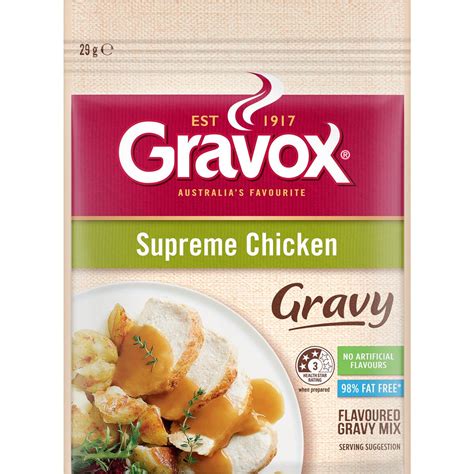 Gravox Supreme Chicken Gravy Mix 29g Woolworths