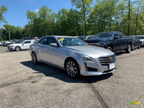 2016 Radiant Silver Metallic Cadillac CTS 2 0T Luxury AWD Sedan