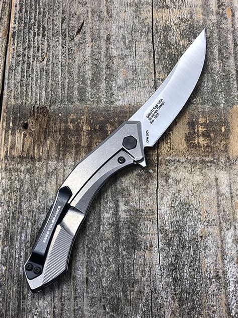 Zero Tolerance 0460Ti Sinkevich CPM 20CV Satin Blade Stonewashed