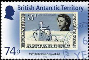 Stamp D Stamp Artwork British Antarctic Territory Bat Bat