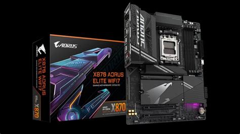 GIGABYTE X870 AORUS ELITE WIFI7 Motherboard Revealed For AMD Socket AM5