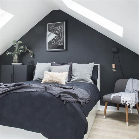 Modern Black White Bedroom